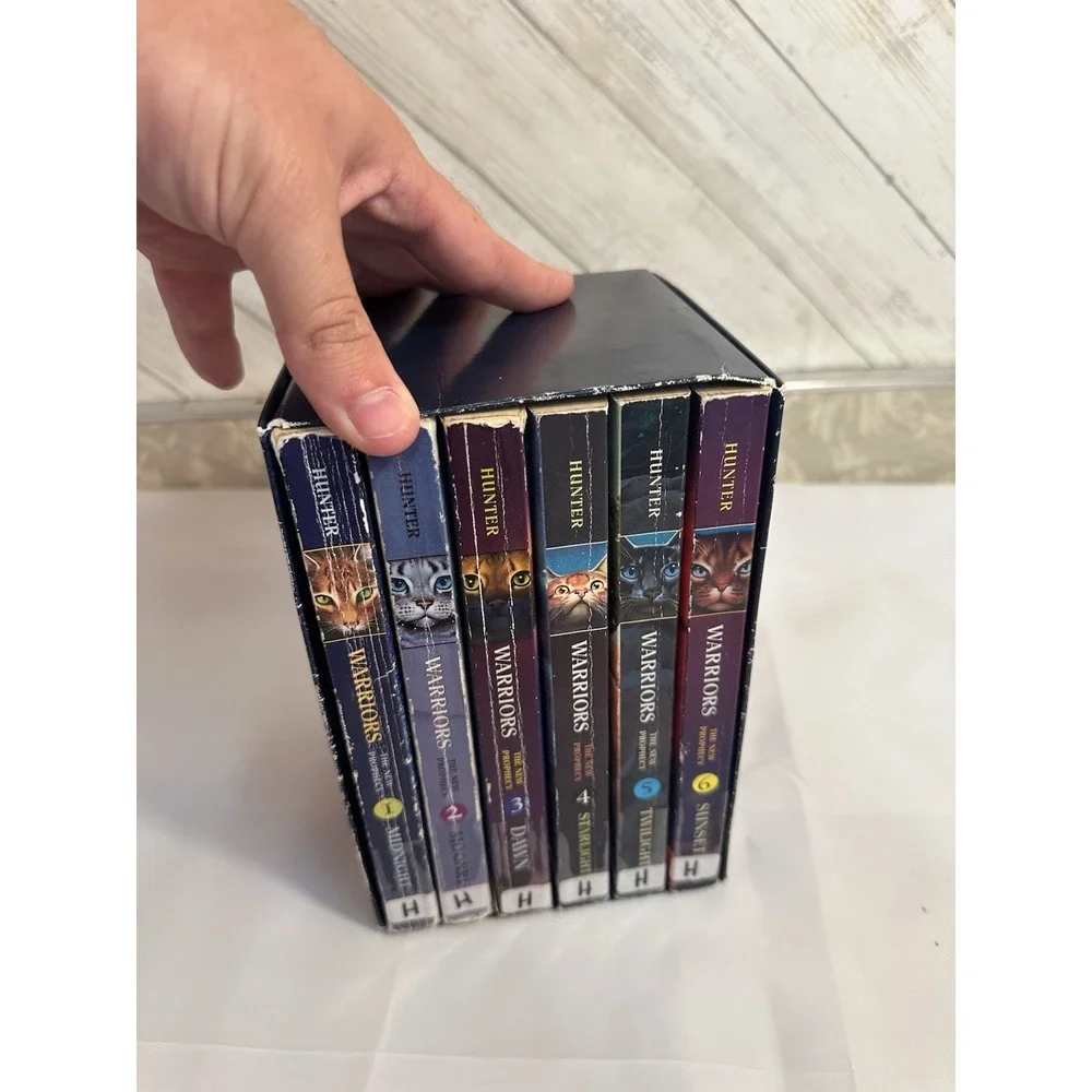 Warriors 6 Book Set The New Prophecy Erin Hunter